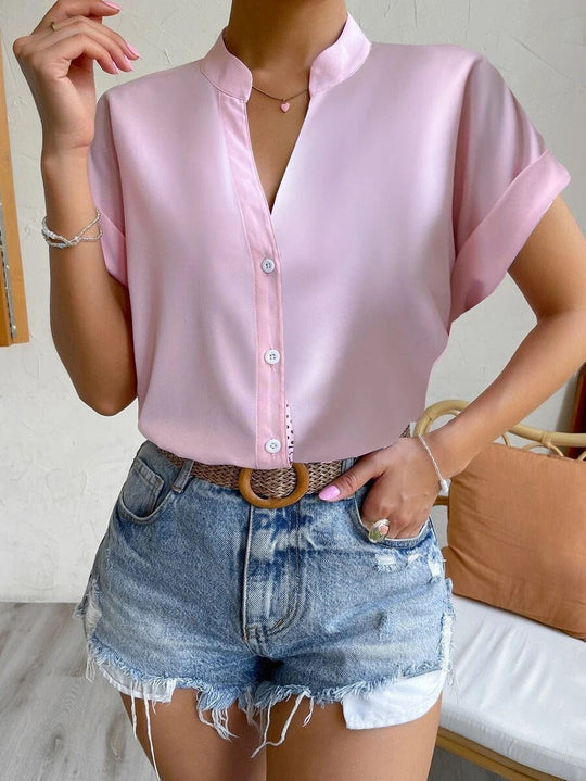 Blusa Elara de Seda-Fluida