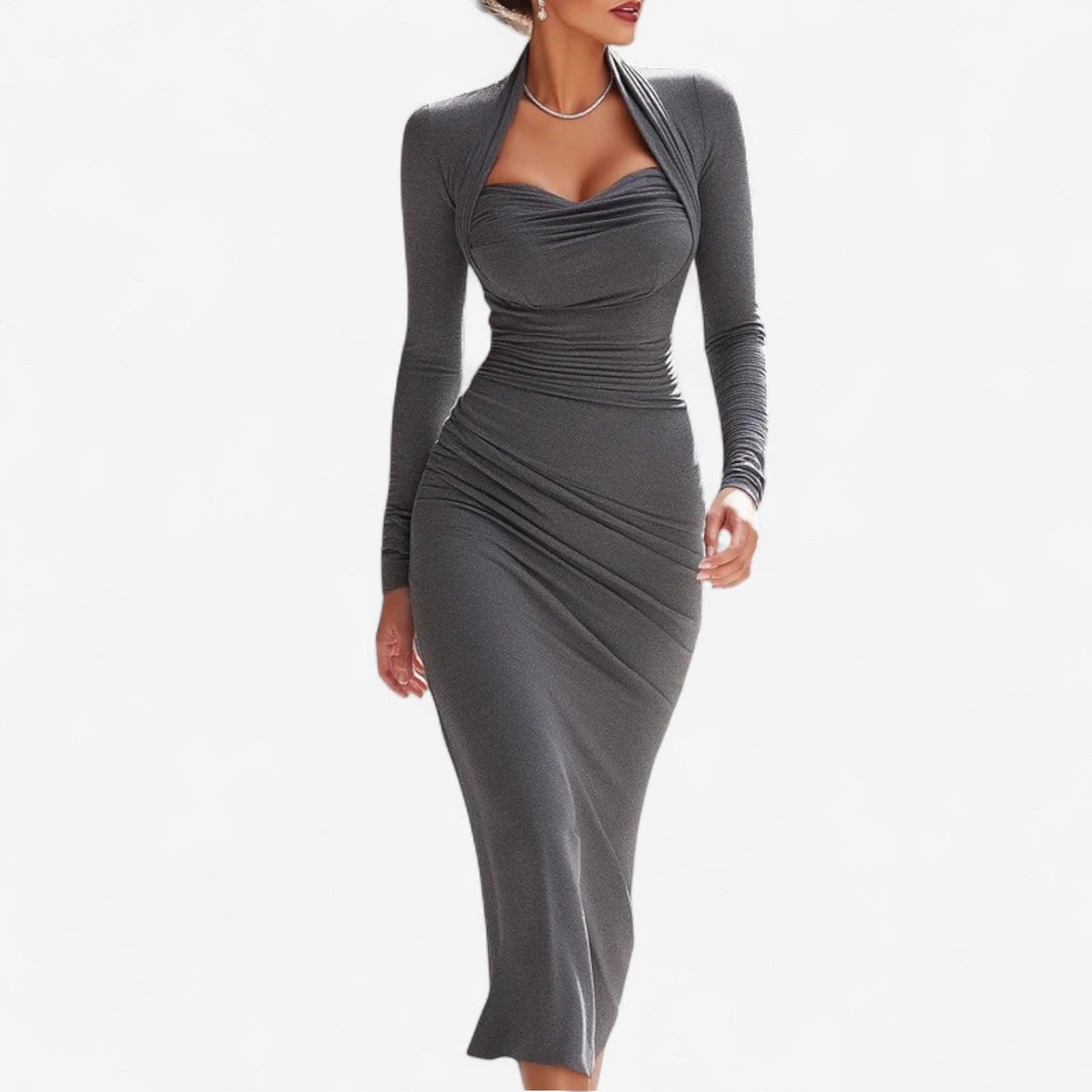 Raphaële™ Vestido Longo Ajustado