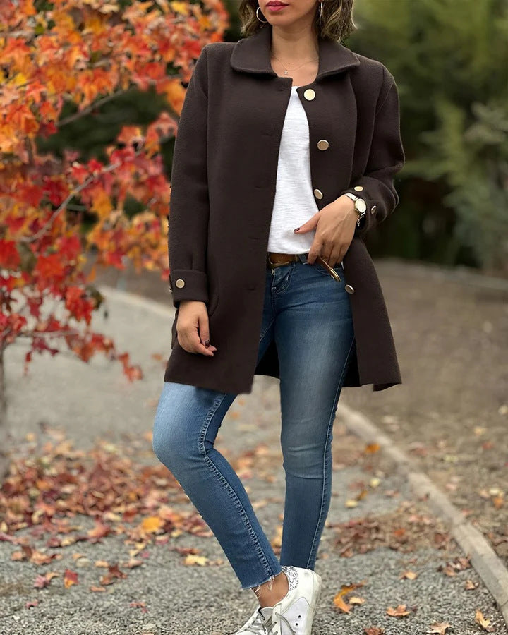 Moana – Casaco Oversized com Mangas Longas