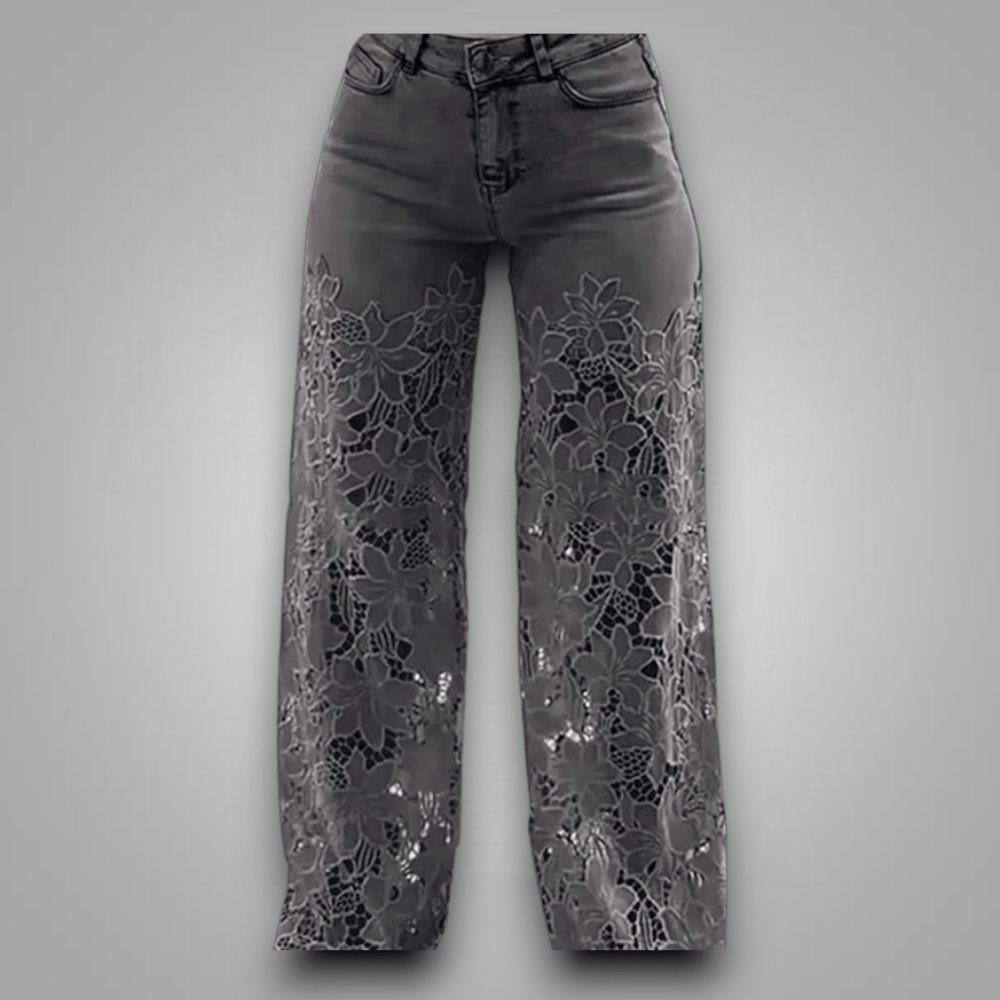Jeans Denim Lacera