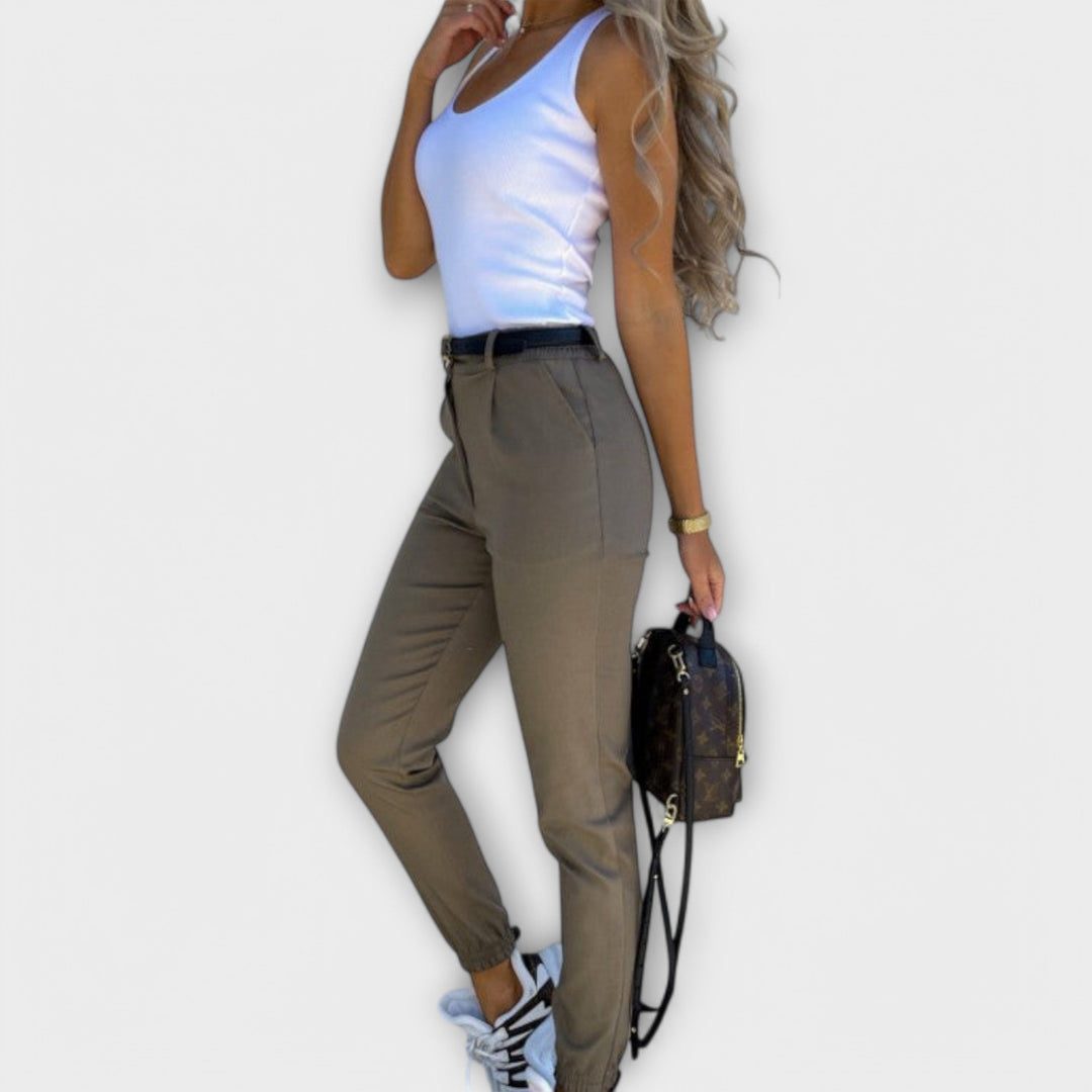Melania - Calças Stretch