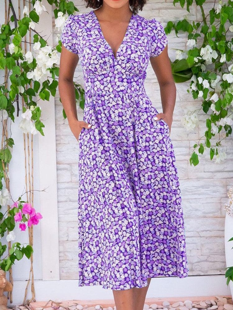 Vestido Florido Josefine