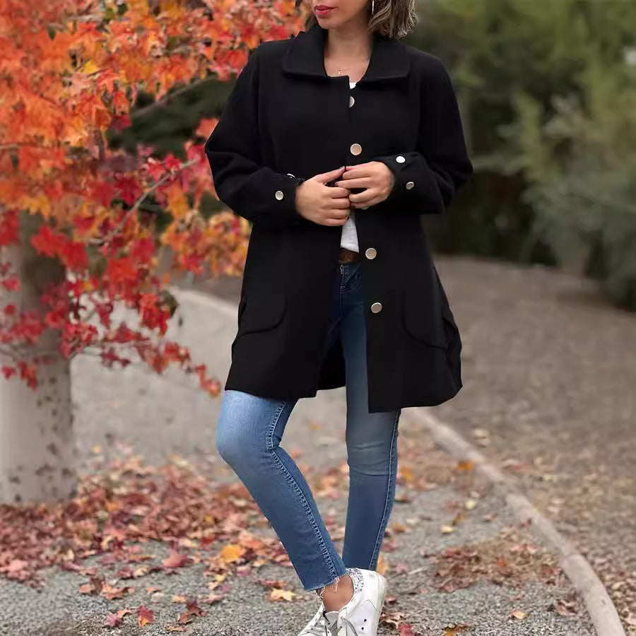 Moana – Casaco Oversized com Mangas Longas
