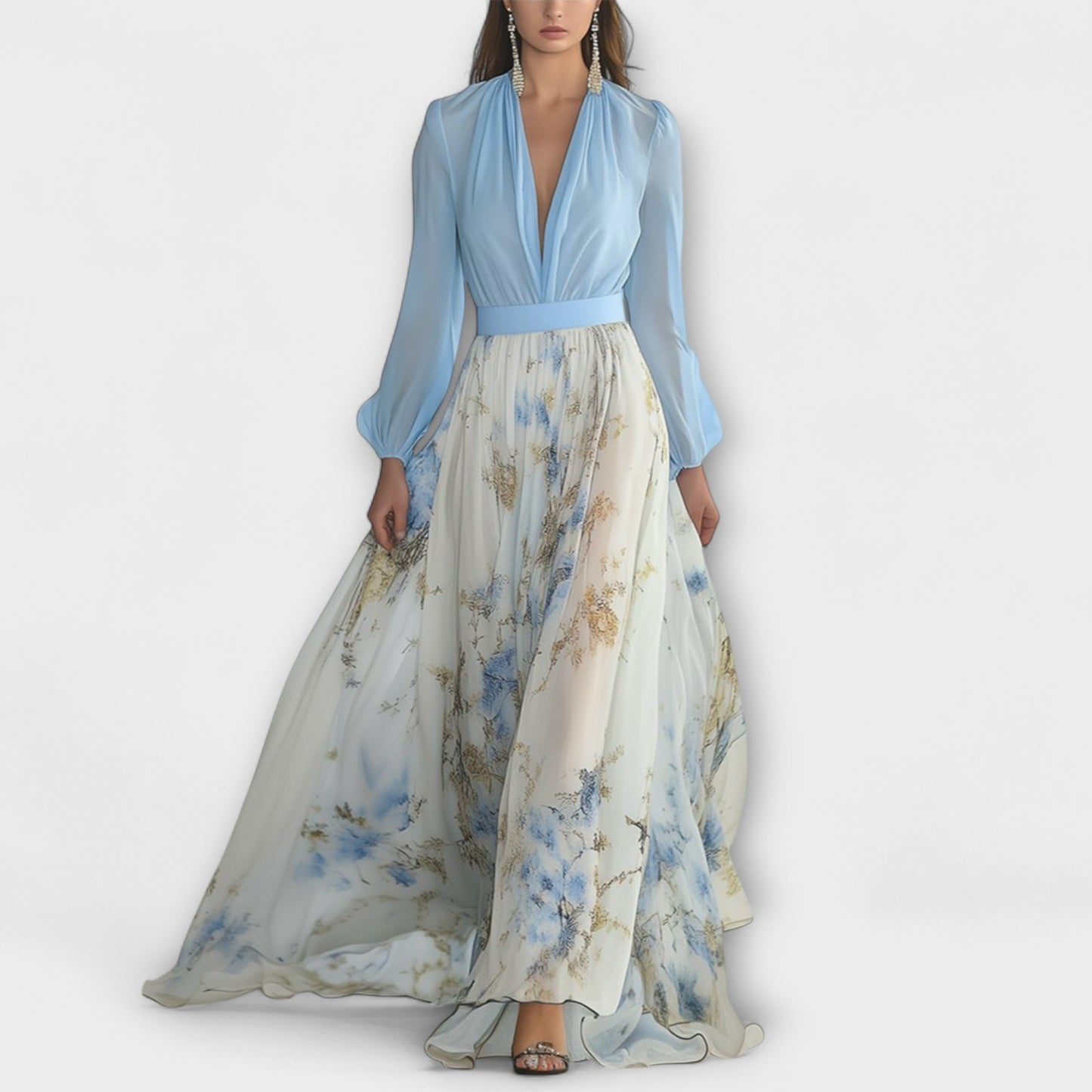 Harper - Vestido Max Floral