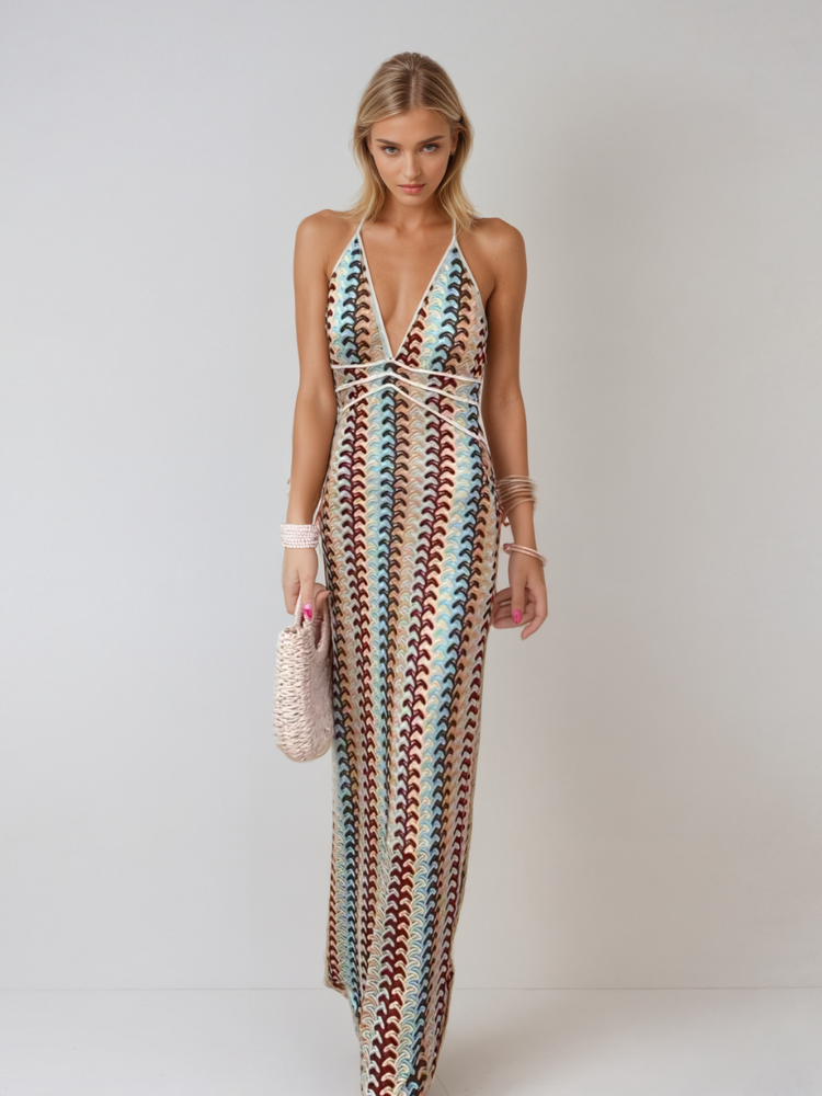 Dilara | Vestido Maxi Sem Costas
