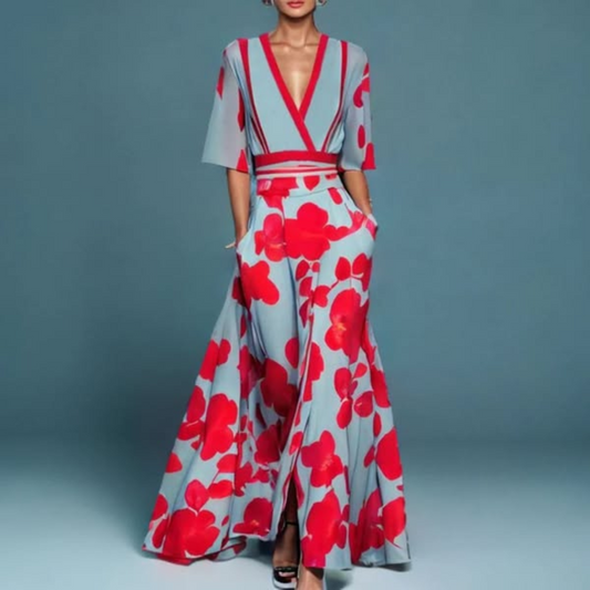Michelle™ - Vestido Floral Elegante