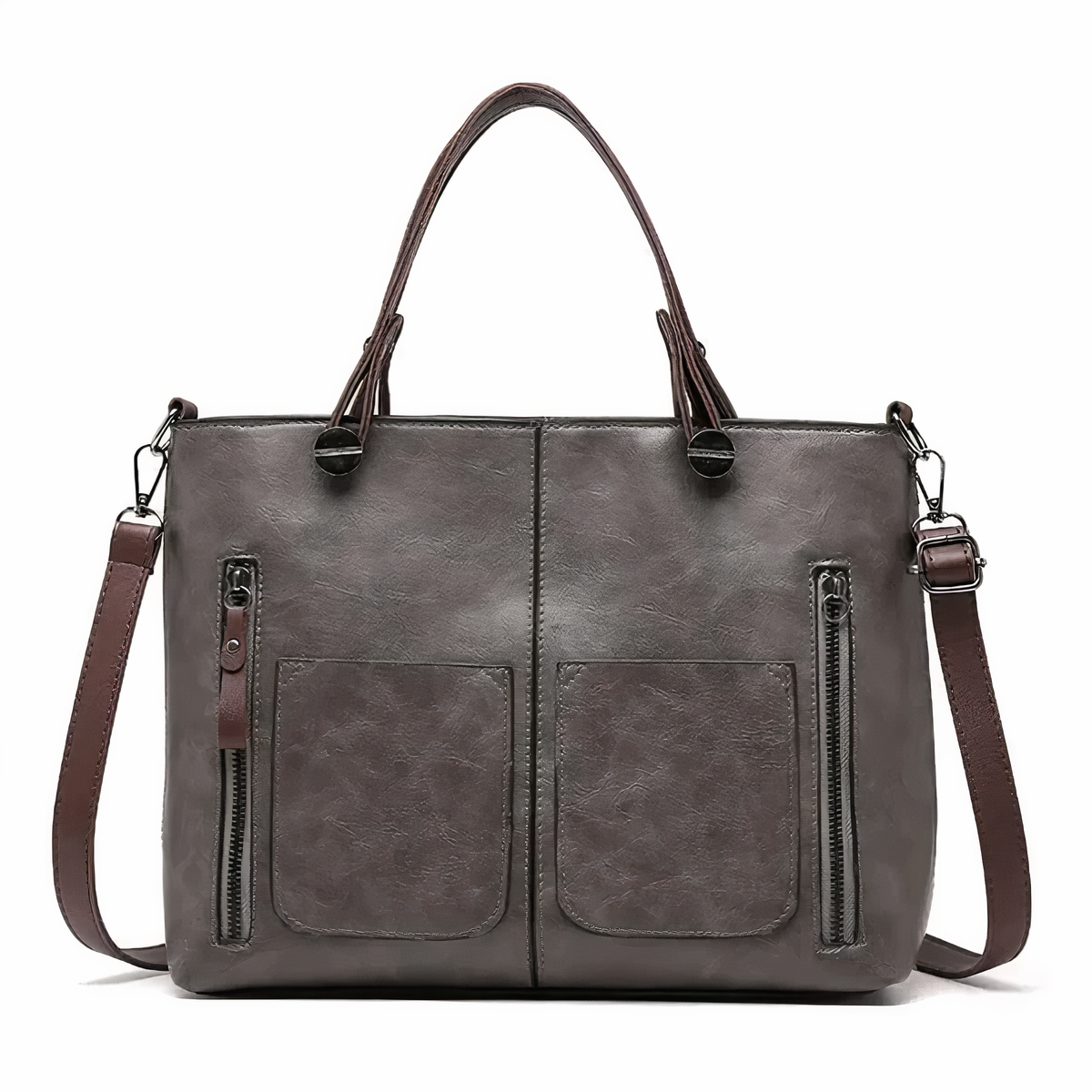 Nancy - Bolsa de Ombro Elegância Atemporal em Couro
