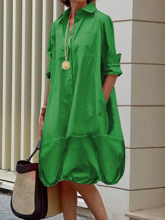 Blaire - Vestido Camisa Clássico