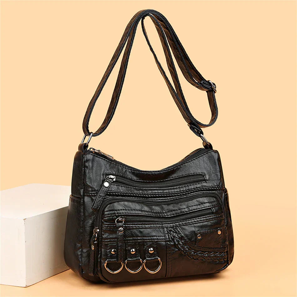 Olivia - Bolsa de Ombro Elegante com Charme Vintage