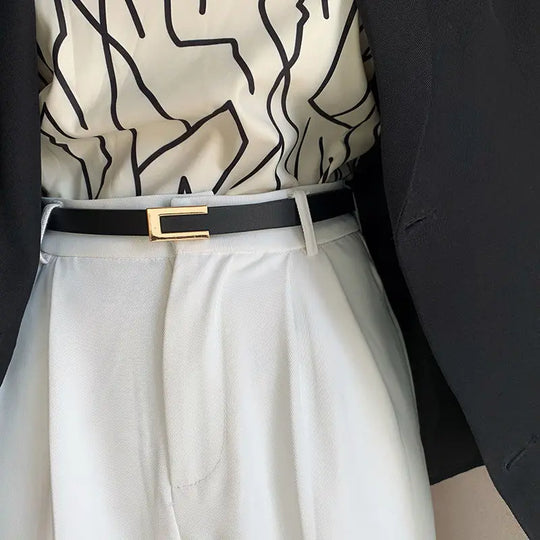 Carol Cinto preto elegante