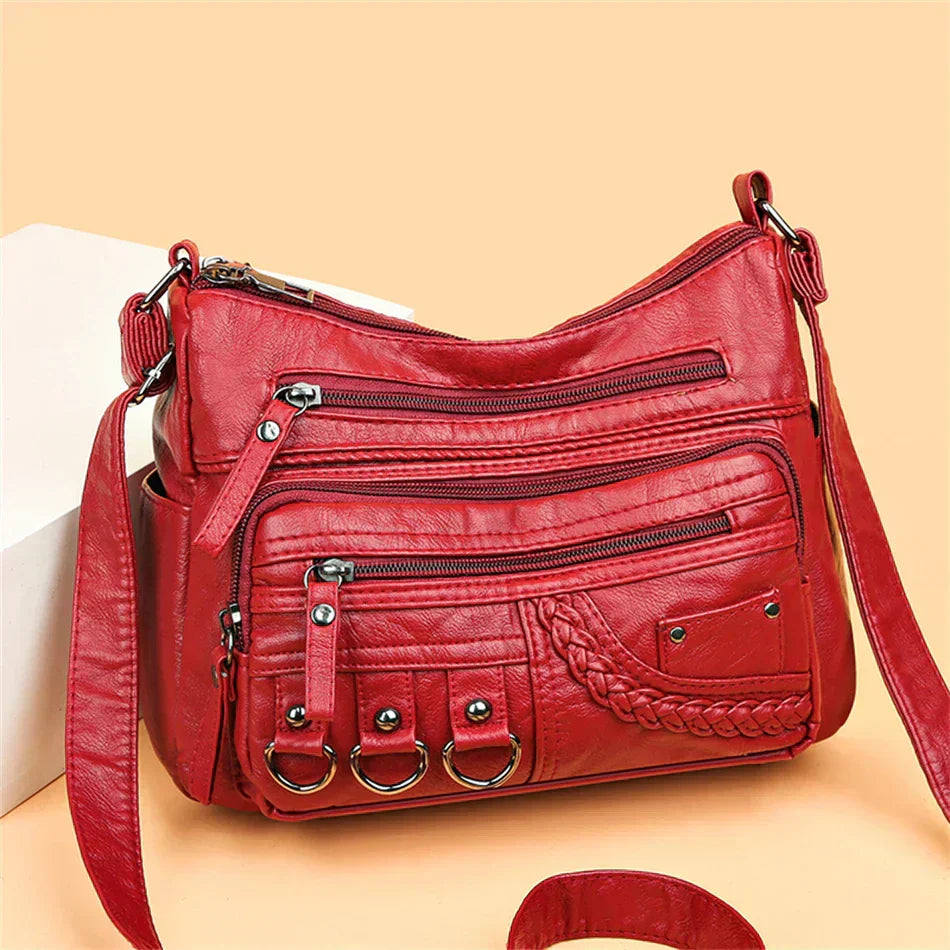Olivia - Bolsa de Ombro Elegante com Charme Vintage