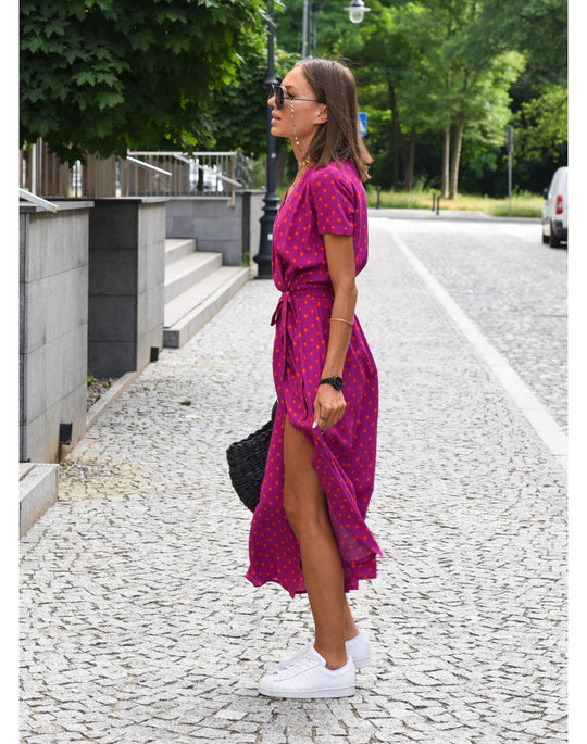Yasmine | Vestido V-Deep Estiloso