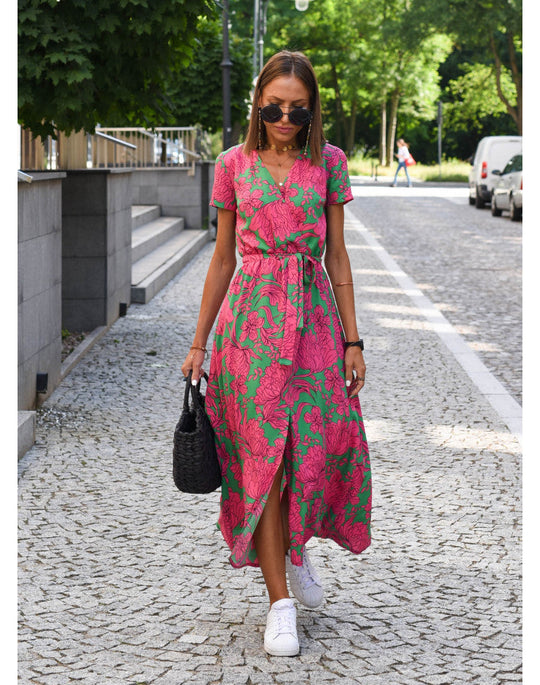 Yasmine | Vestido V-Deep Estiloso