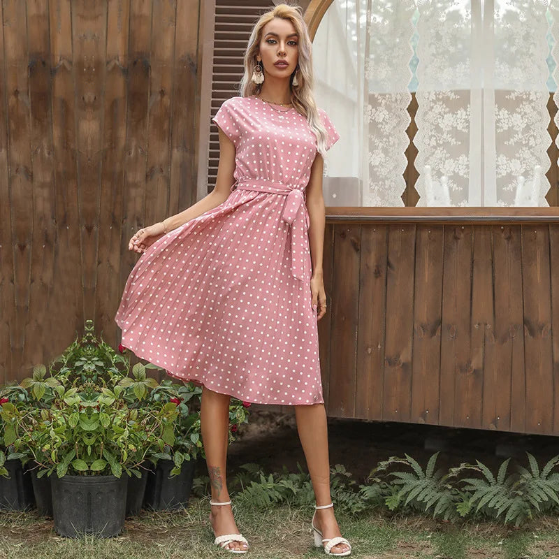Beth - Vestido Polka Bloom