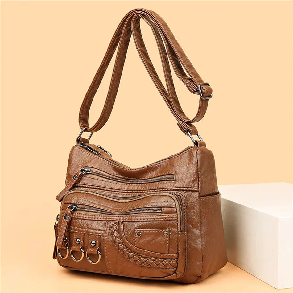Olivia - Bolsa de Ombro Elegante com Charme Vintage
