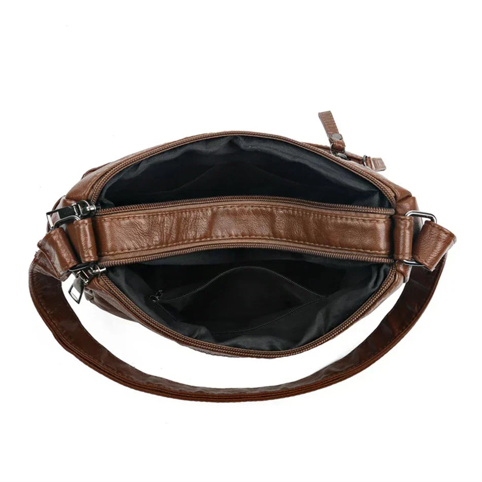 Olivia - Bolsa de Ombro Elegante com Charme Vintage