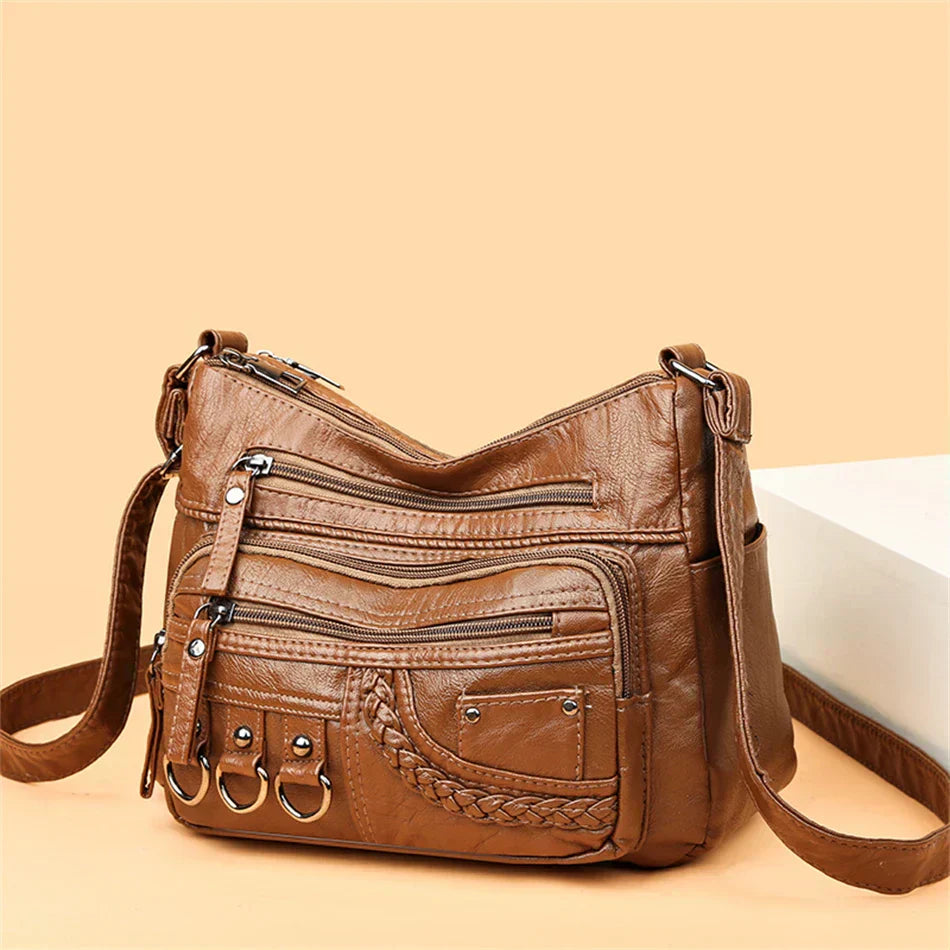 Olivia - Bolsa de Ombro Elegante com Charme Vintage