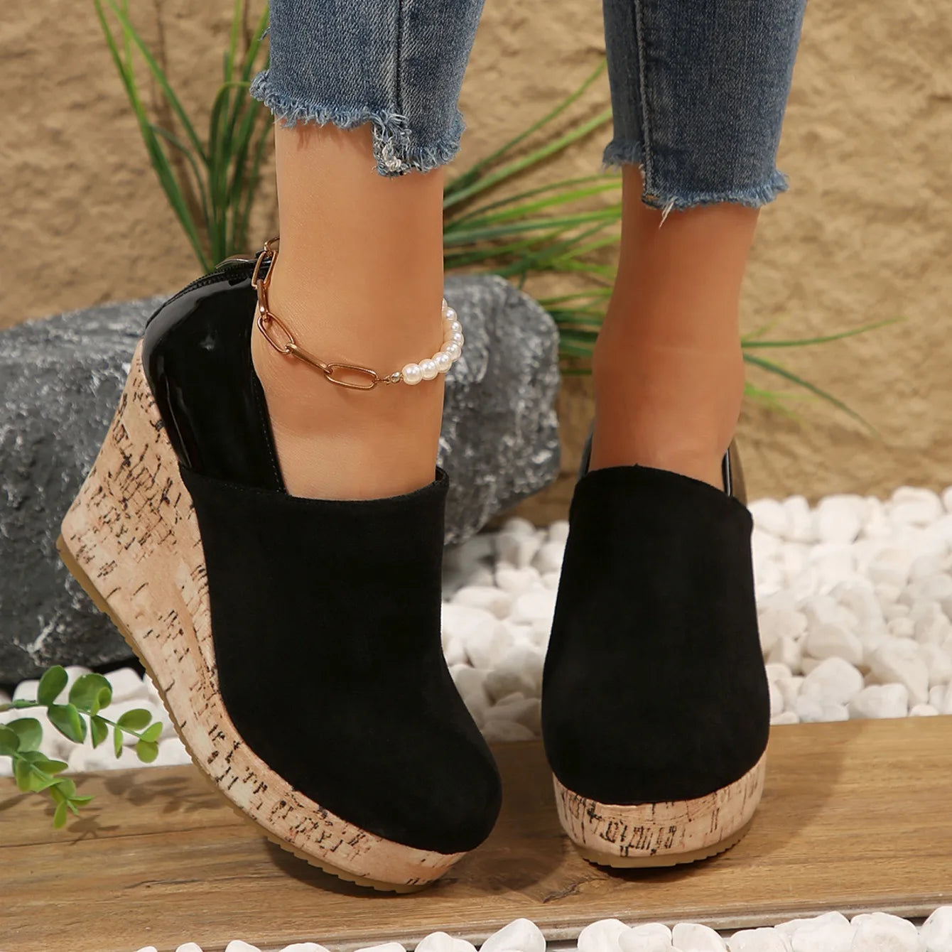 Valenza Wedge Loafers