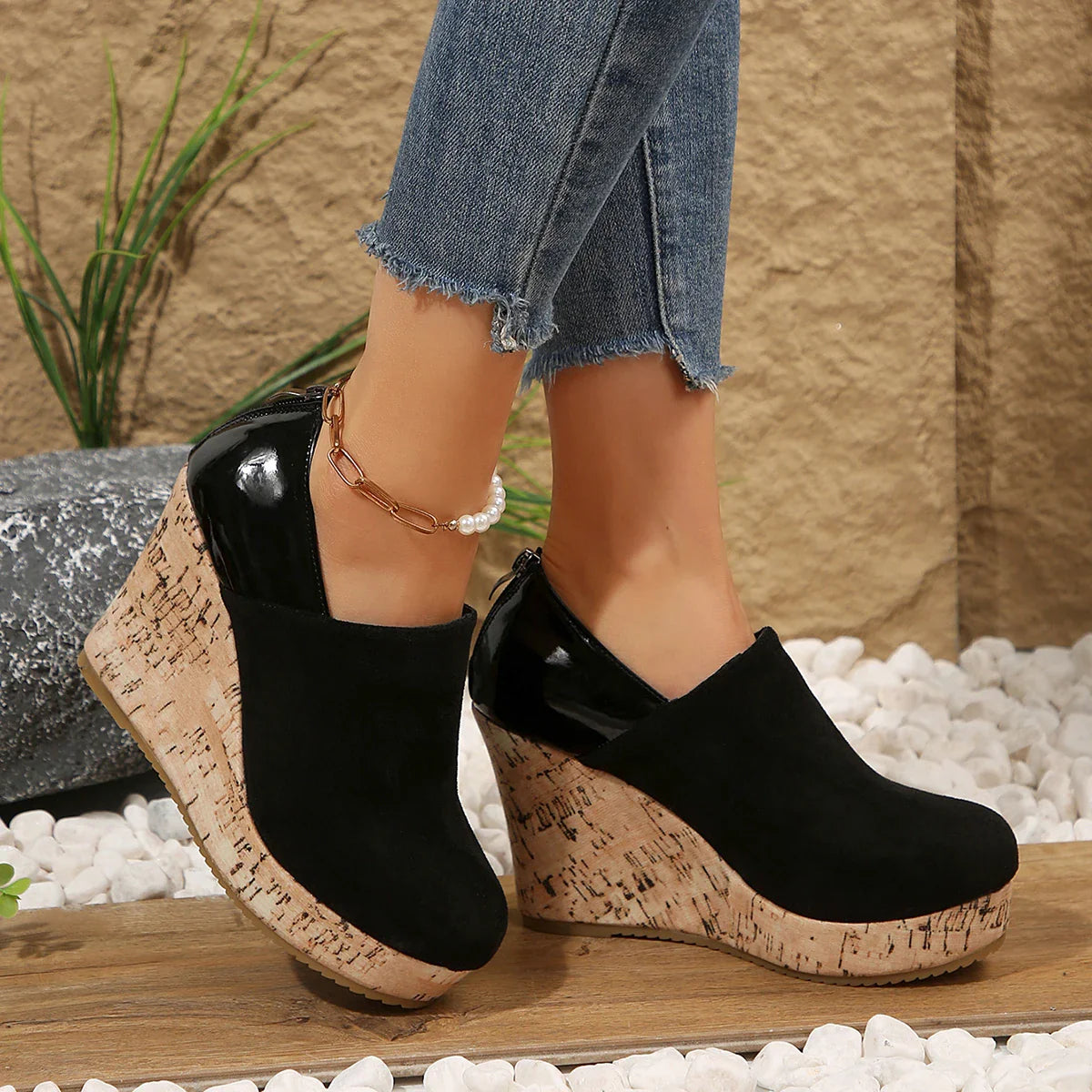 Valenza Wedge Loafers