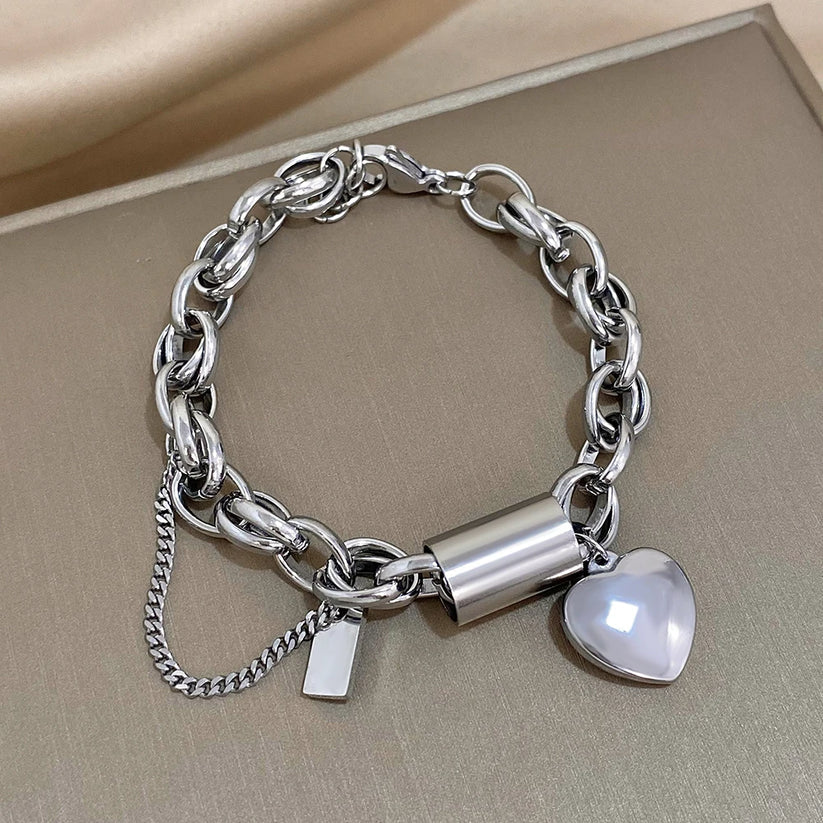 Pulseira Chunky Dourada Elegante