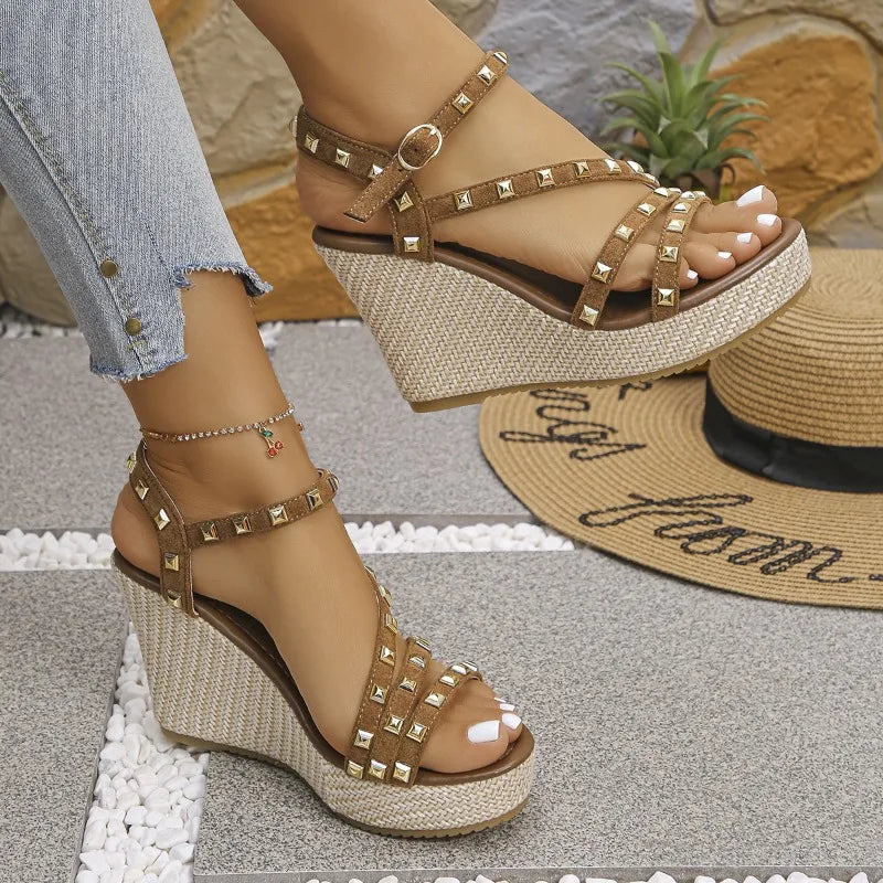 Sevara Sandálias Wedge
