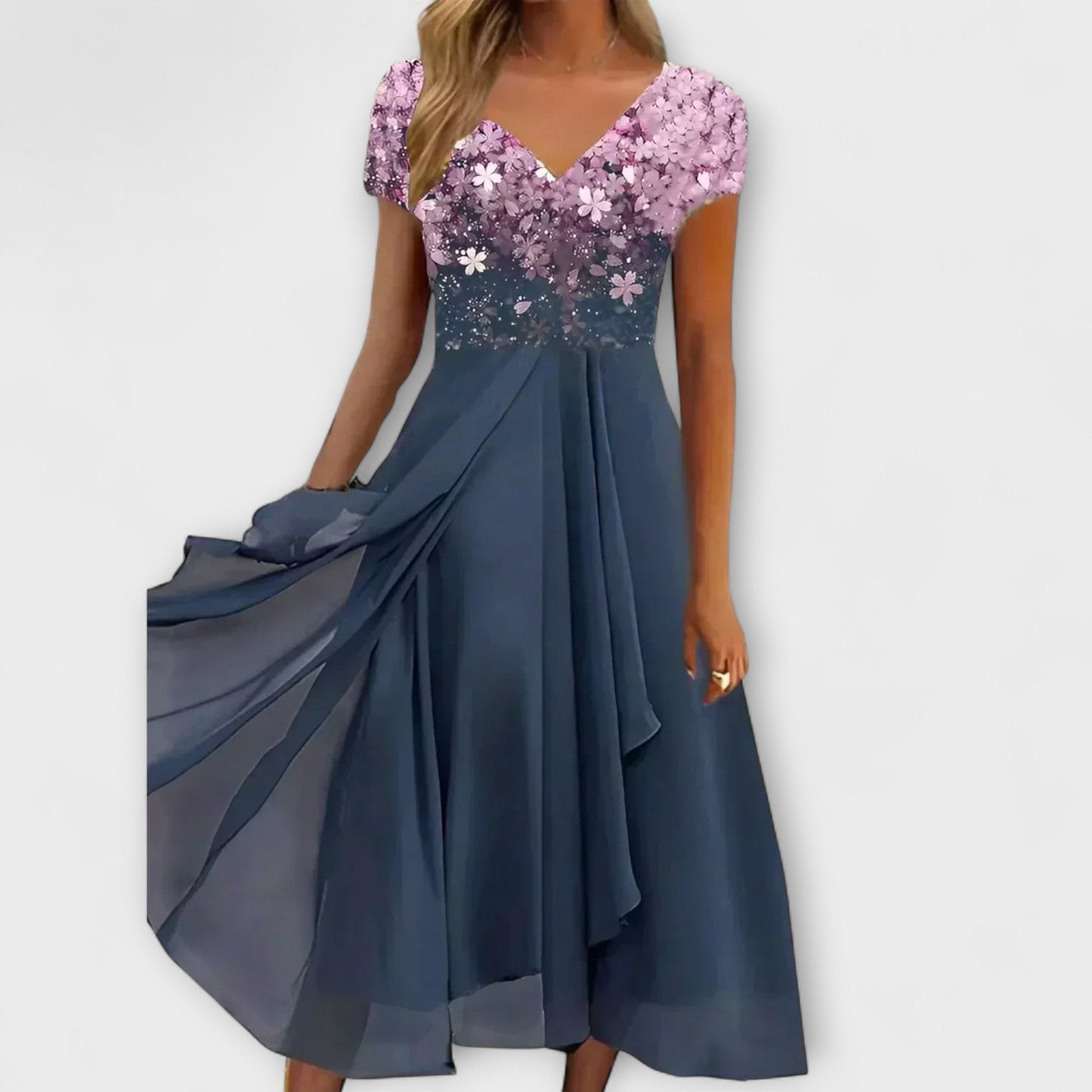 Aura - Vestido de Festa em Chiffon para Mulheres