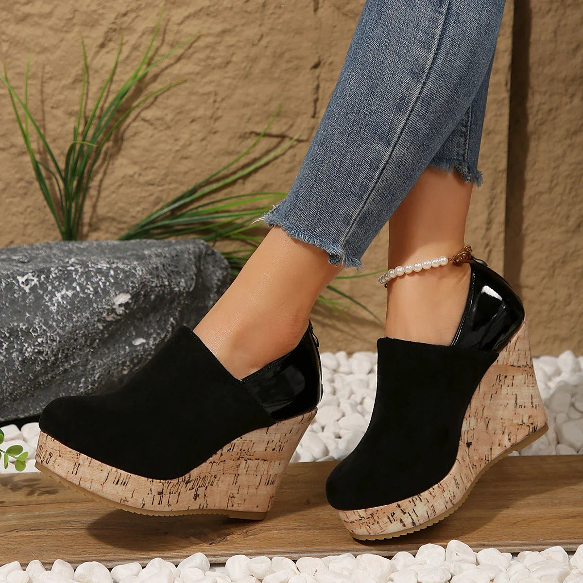 Valenza Wedge Loafers