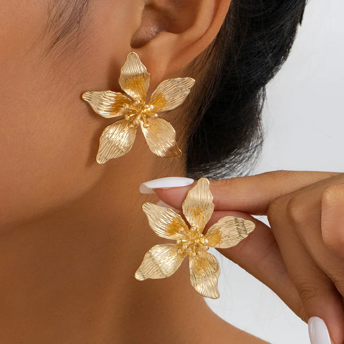 Brinco de Estrela de Flores de Esmalte Bold para o Verão