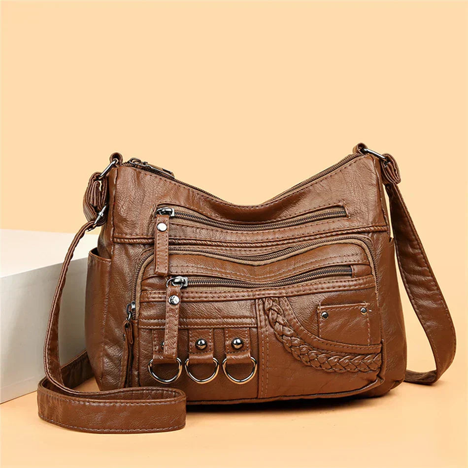 Olivia - Bolsa de Ombro Elegante com Charme Vintage
