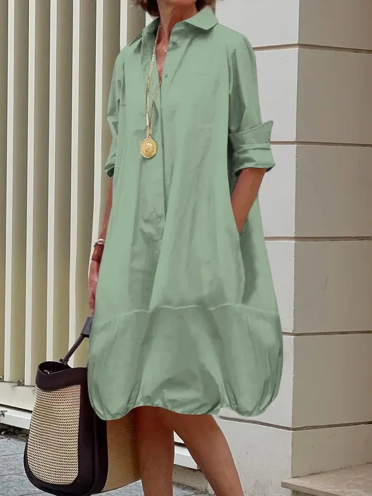Blaire - Vestido Camisa Clássico