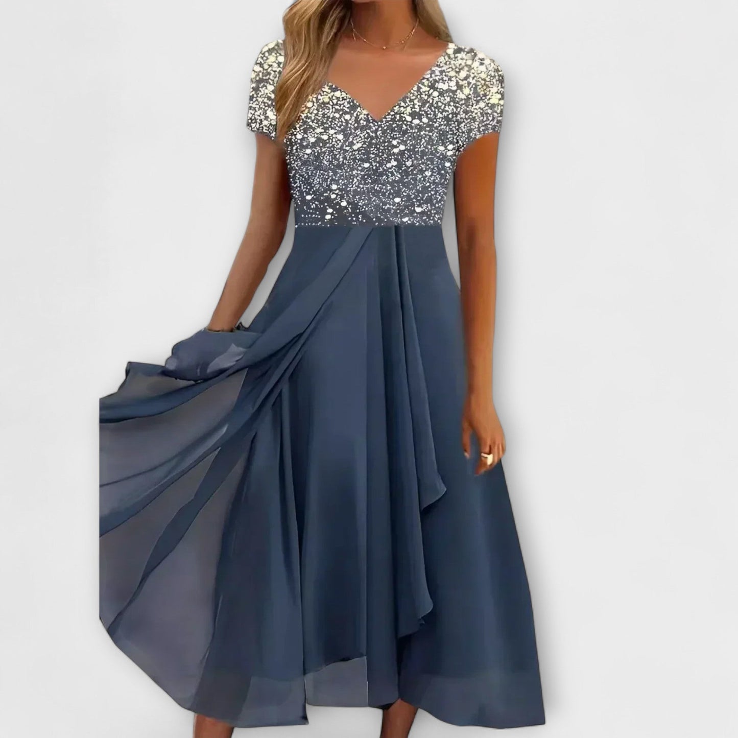 Aura - Vestido de Festa em Chiffon para Mulheres