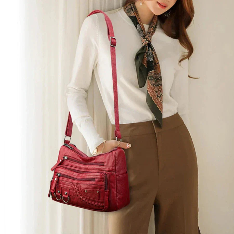 Olivia - Bolsa de Ombro Elegante com Charme Vintage