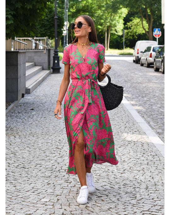 Yasmine | Vestido V-Deep Estiloso
