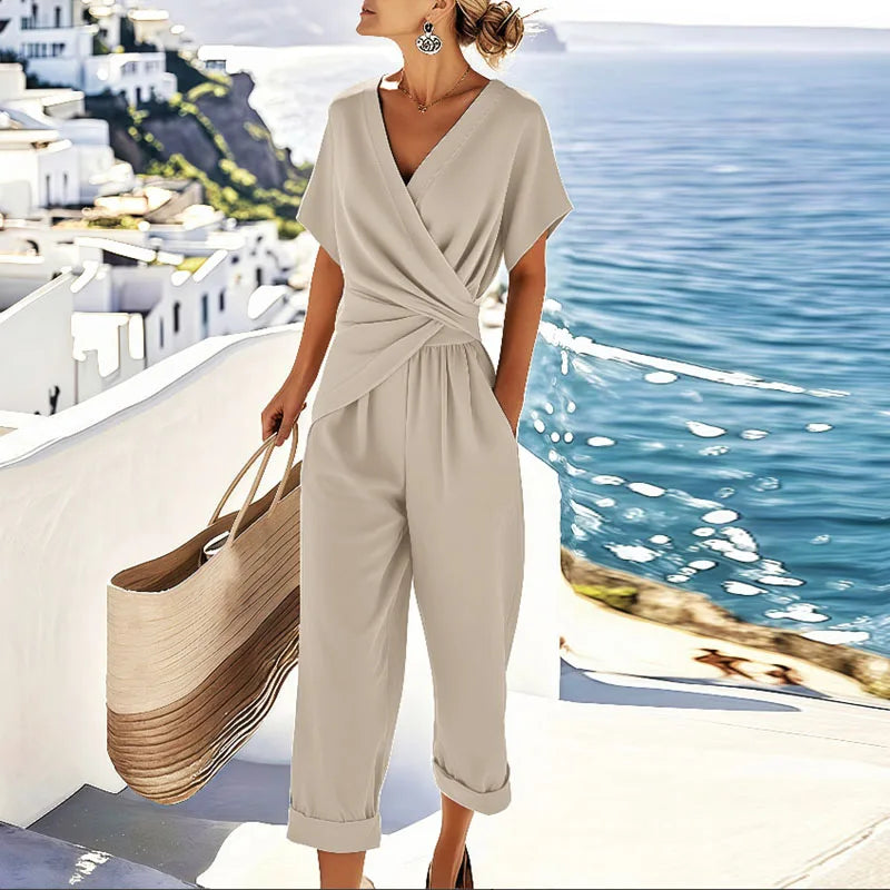 Colleen™ Conjunto Elegante em Duas Peças