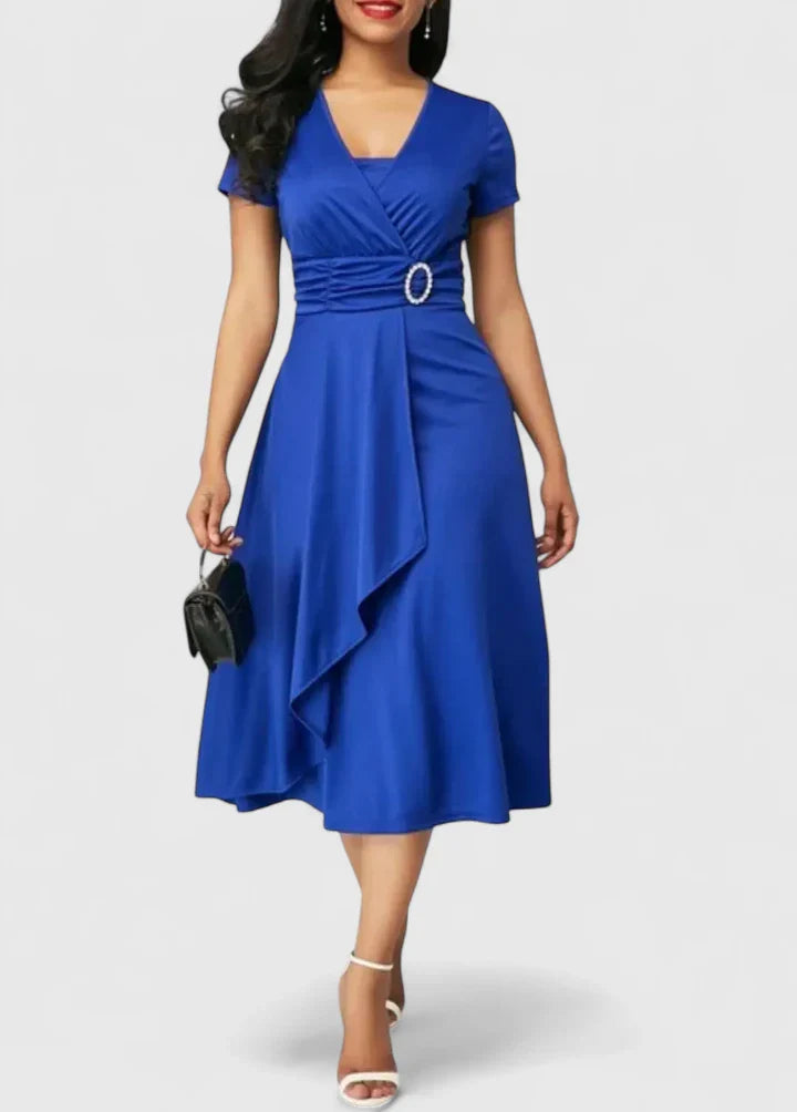 Zhyrelle | Vestido Midi Elegante