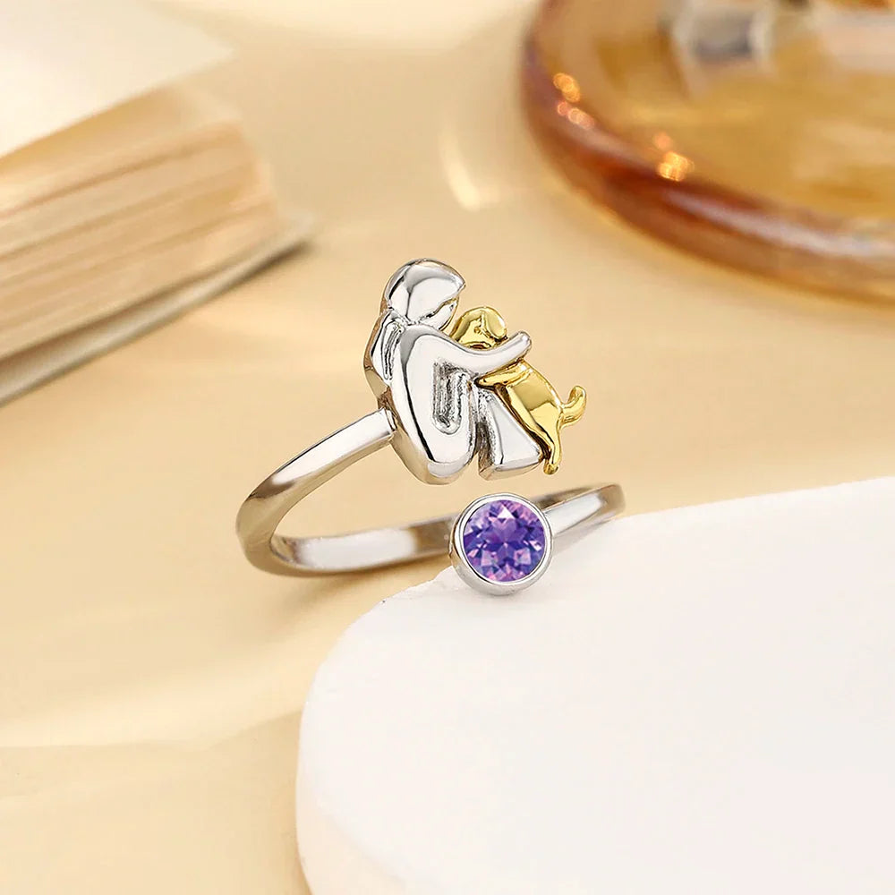 Anel Abraço de Cão