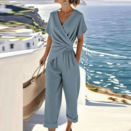 Colleen™ Conjunto Elegante em Duas Peças
