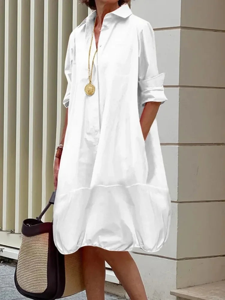 Blaire - Vestido Camisa Clássico