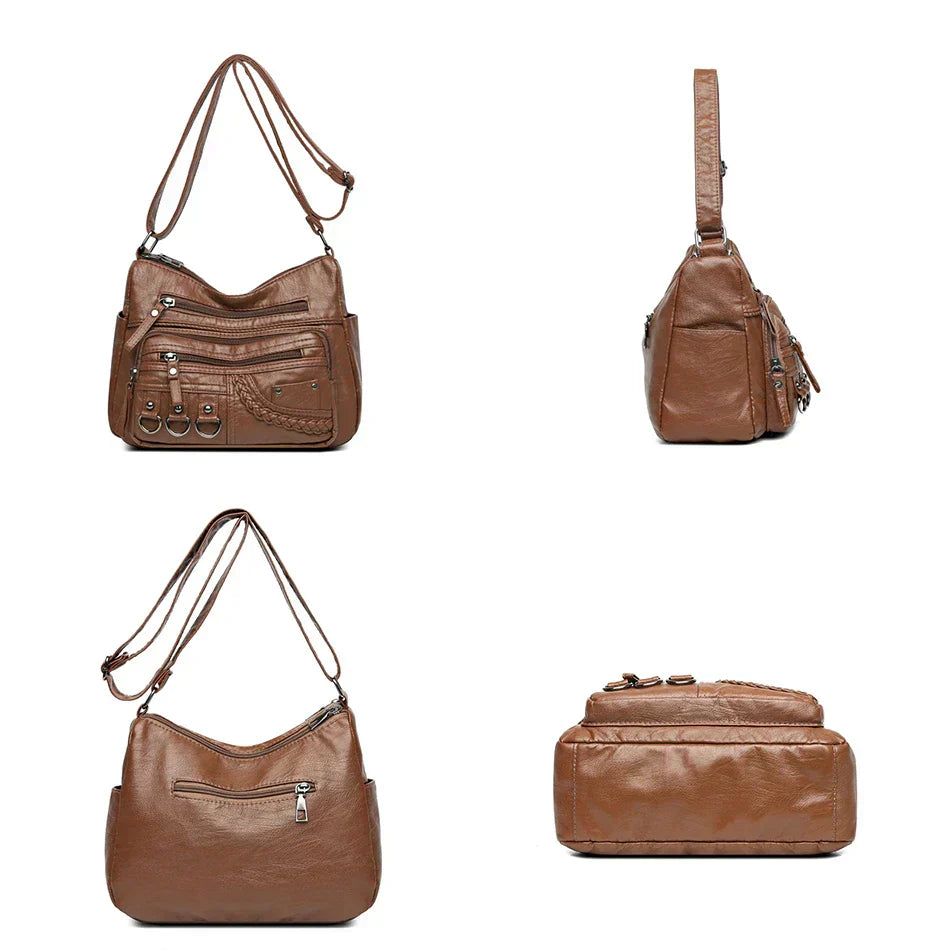 Olivia - Bolsa de Ombro Elegante com Charme Vintage