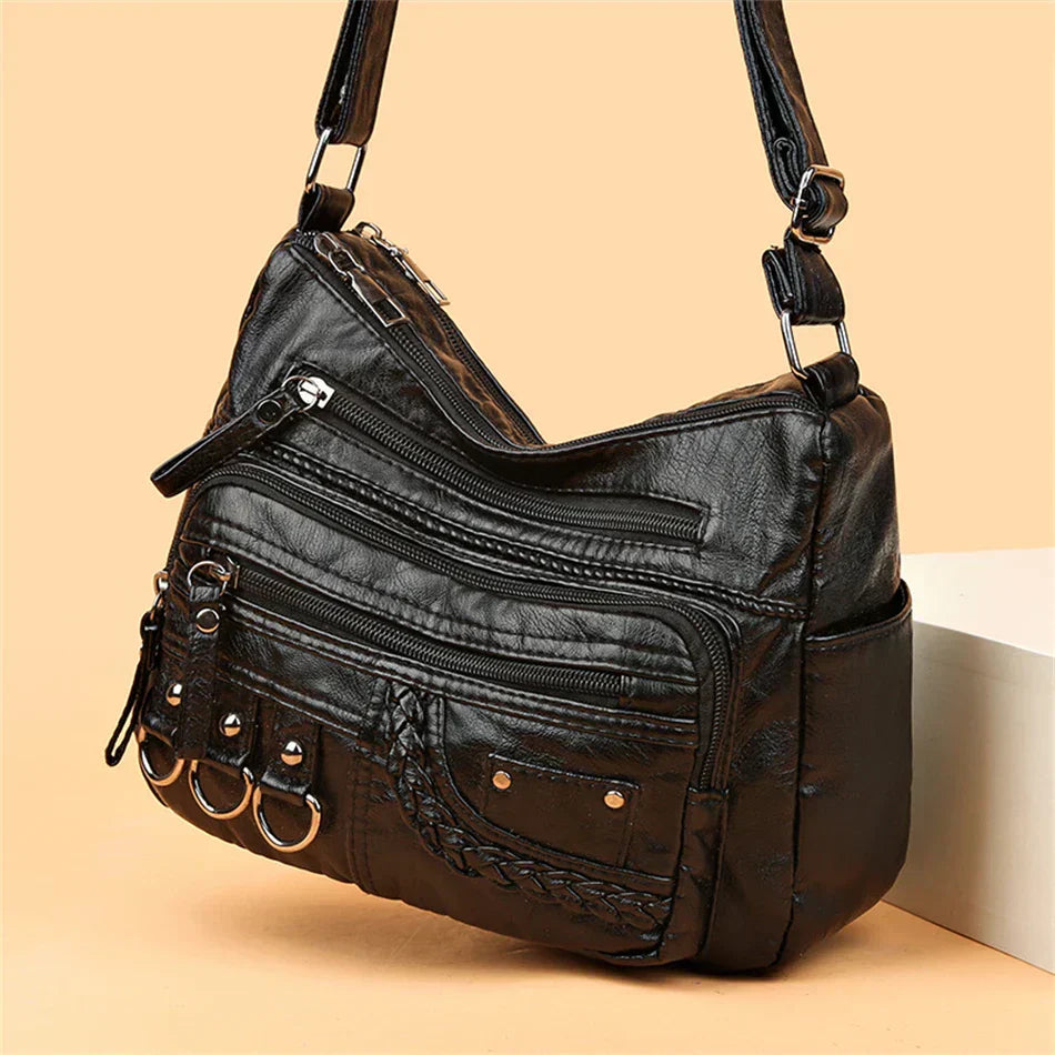 Olivia - Bolsa de Ombro Elegante com Charme Vintage
