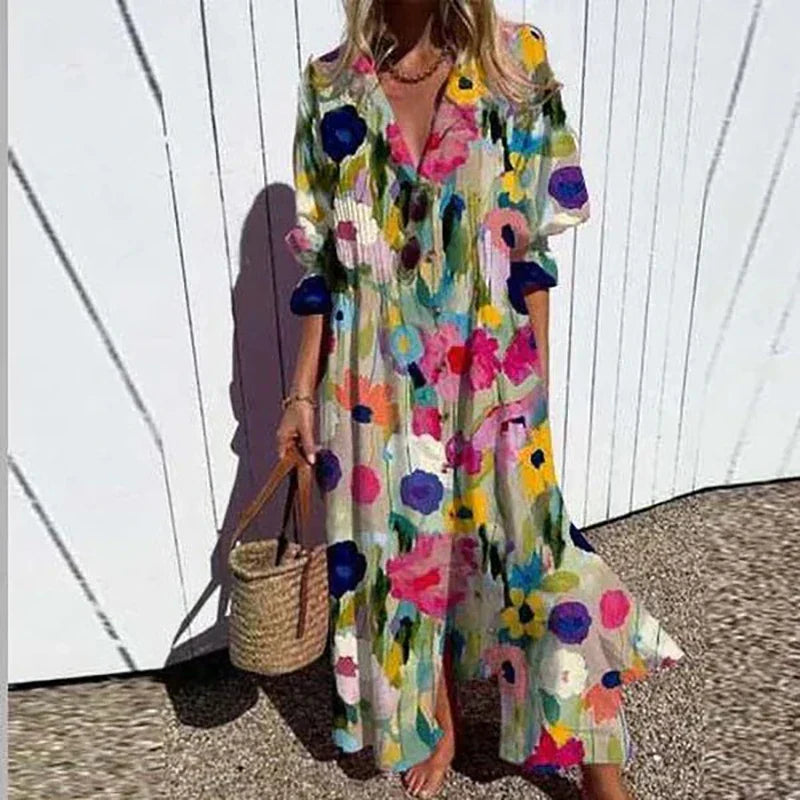 Isalie | Vestido Casual Sem Esforço – Move-se com Você, Ama Seu Corpo