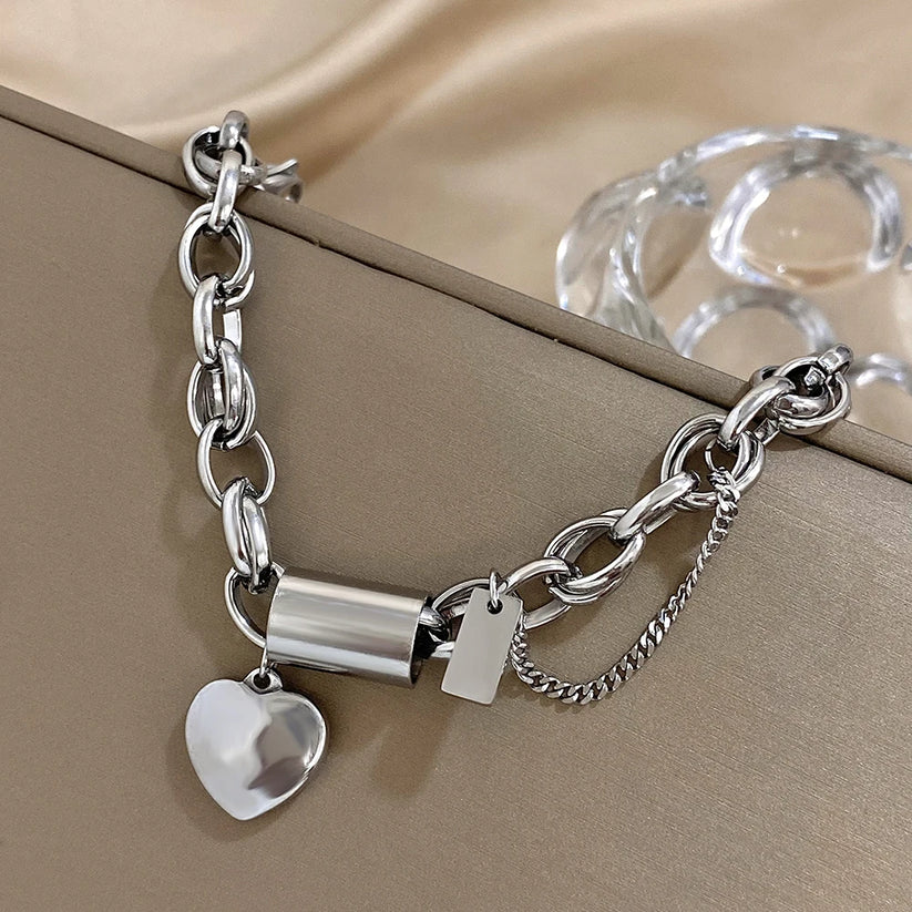 Pulseira Chunky Dourada Elegante