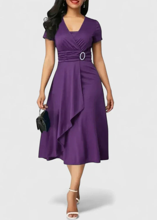 Zhyrelle | Vestido Midi Elegante