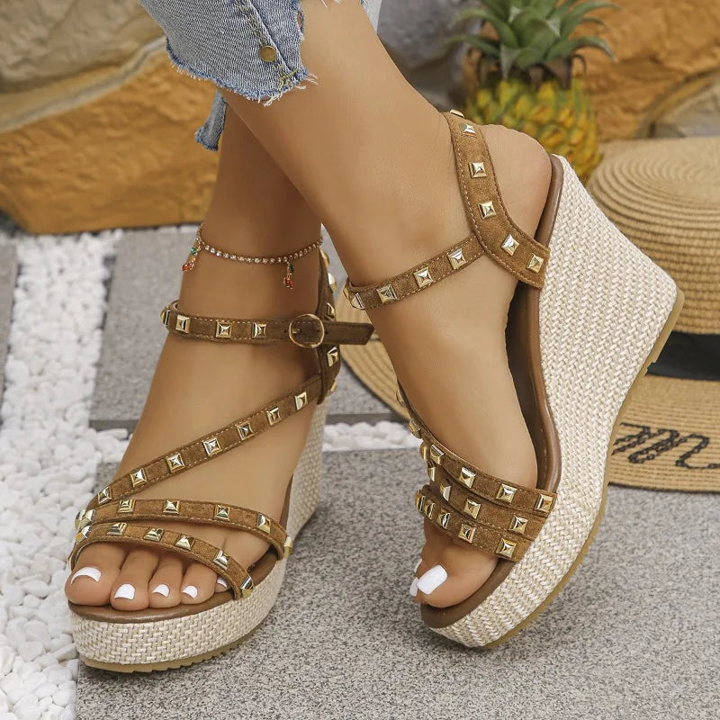 Sevara Sandálias Wedge