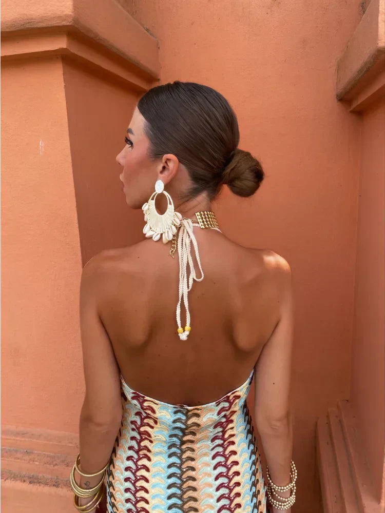 Dilara | Vestido Maxi Sem Costas