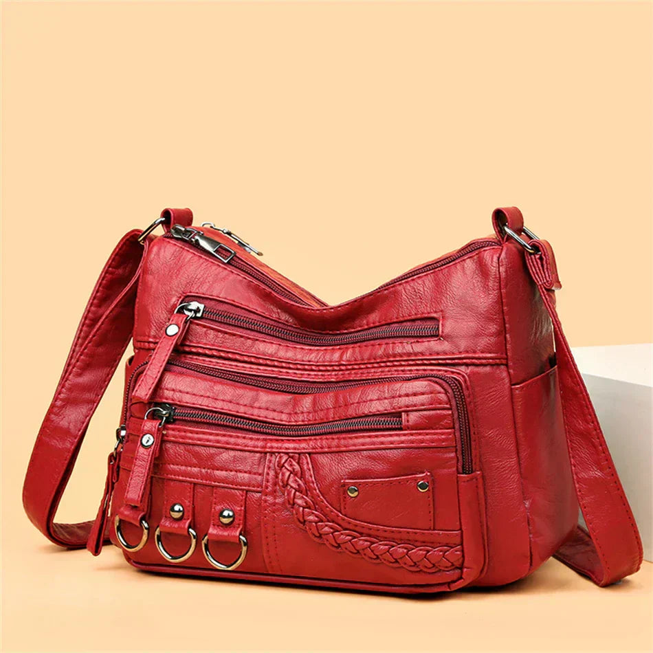 Olivia - Bolsa de Ombro Elegante com Charme Vintage