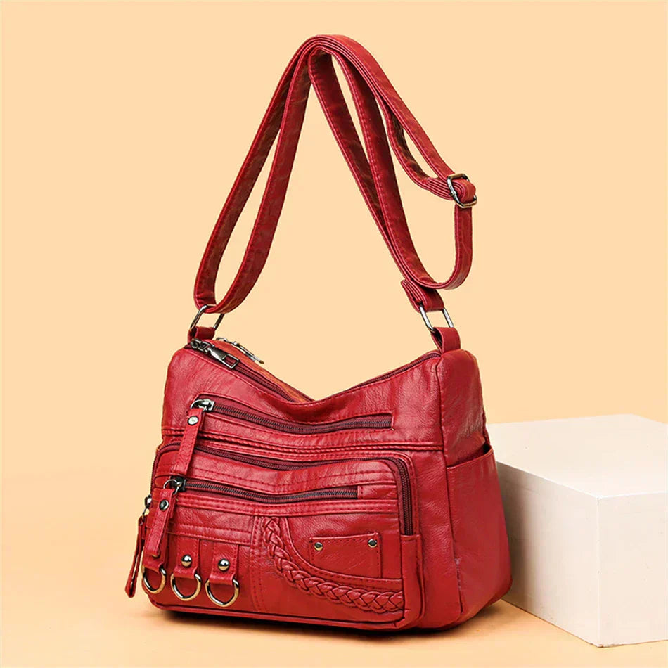 Olivia - Bolsa de Ombro Elegante com Charme Vintage