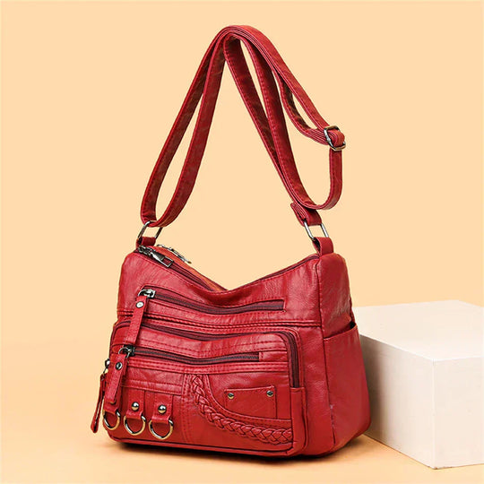 Olivia - Bolsa de Ombro Elegante com Charme Vintage