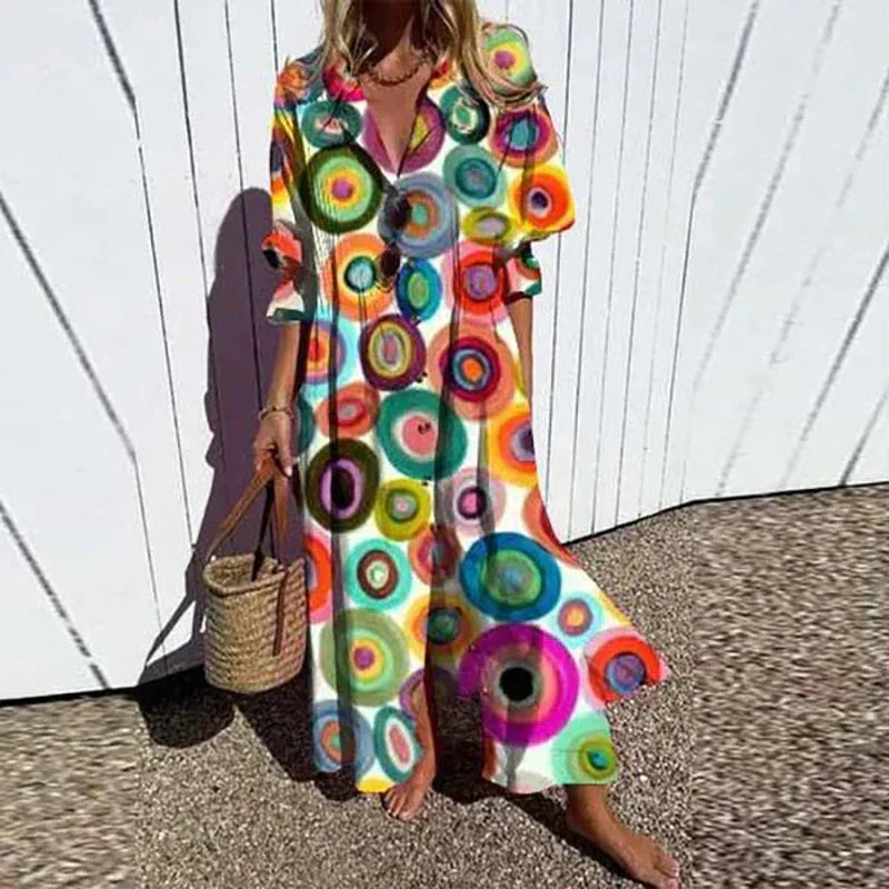 Isalie | Vestido Casual Sem Esforço – Move-se com Você, Ama Seu Corpo