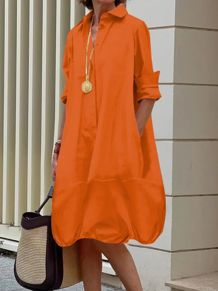 Blaire - Vestido Camisa Clássico